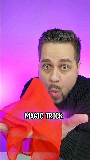 Flying silk Magic Trick TUTORIAL 😯