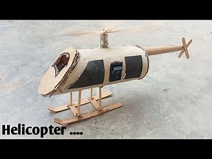 I Made a Realistic Helicopter Using Just Cardboard | Extreme Hard Work DIY Craft |Learn How I Make?