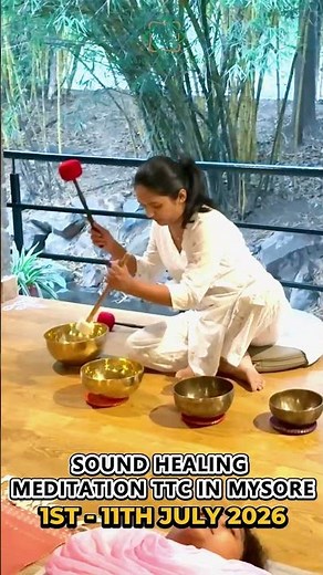 Sound Healing Meditation Course – Level 1 & Level 2 ✨