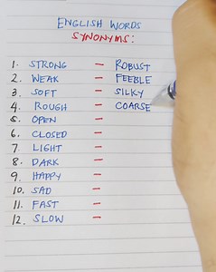 383K views · 702 reactions | English words: synonyms: strong - robust https://youtube.com/@timtimtv1125 | Tim Tim TV | Facebook