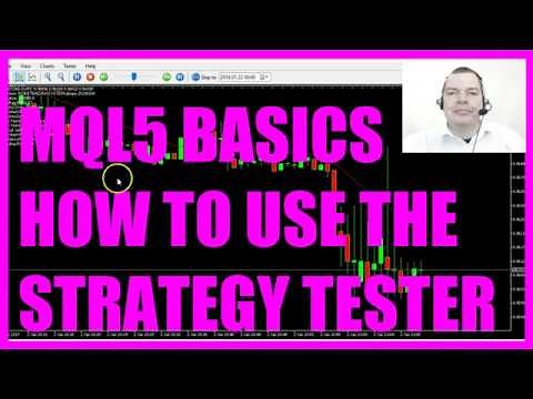 LEARN MQL5 TUTORIAL BASICS - 3 HOW TO USE THE STRATEGY TESTER