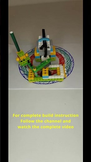 Amazing Spirograph | Step by Step build instructions | Lego Wedo 2 projects | STEM education
