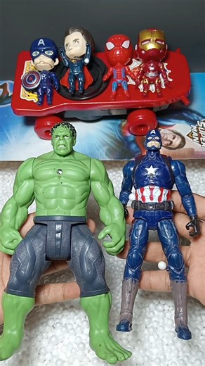 hunting toys Hulk vs Captain America