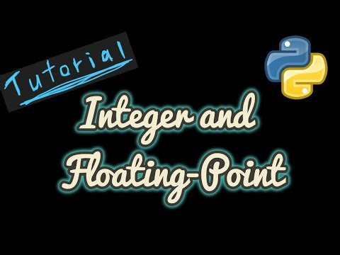 Integer and Floating-Point Data Types in Python | Python for Beginners #2 - Python Programming