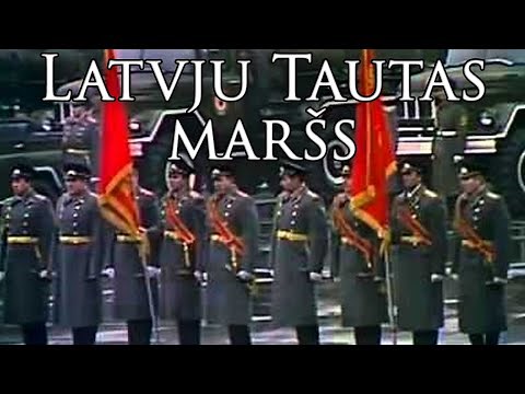 Soviet Latvia March: Latvju Tautas maršs - Latvian Folk March