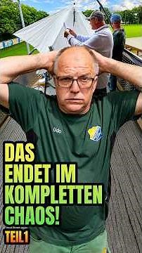 UDO BAUT DEN NEUEN SCHIRM AUF – UND ALLES ESKALIERT! 😂
