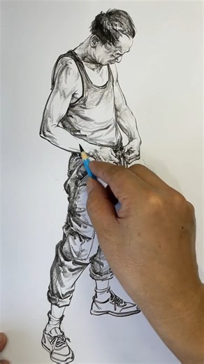 153K views · 3.3K reactions | Sketching on a bare arm: charcoal drawing tutorial #pencildrawing #pencilart #artwork #pencilsketch #portraitdrawing #usa #artist #europe #unitedstates | PencilArt | Facebook