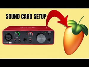 How to Connect a Sound Card to FL Studio | Audio Interface Setup for Beginners