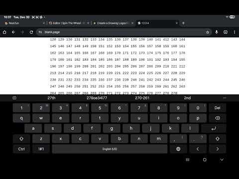 Typing 1 to Infinity part 2