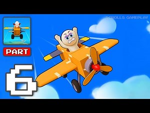 Fly Challenge - Gameplay Walkthrough Part 6 - Design and Fly Your Own Plane (iOS, Android)
