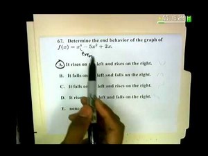 College Algebra Final Exam Review Session Part 2