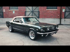 Production Car Review - Ivy Green Metallic Revology 1966 Mustang GT Convertible