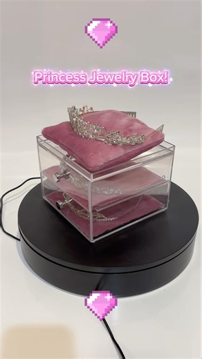 Princess Jewelry Box Tutorial #DIY #upcycling