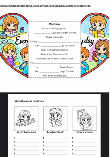 Year 3 English Worksheets Now Available