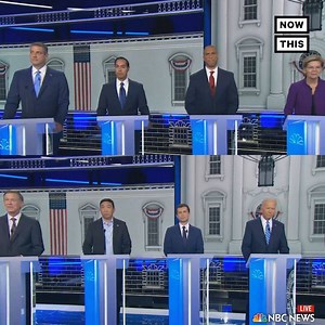 220K views · 827 reactions | 20 candidates, 2 nights, 4 hours — these are the highlights of the first Democratic presidential debate | NowThis Impact | Facebook