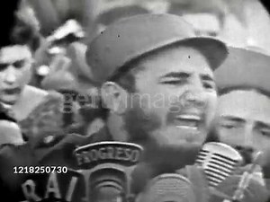 Fidel Castro Defends the War Crimes Summary Trials and Executions in a Public Speech | March 1959