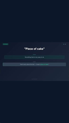 "Piece of cake" doesn't mean cake #shorts #chatgpt #coding #programming #facts