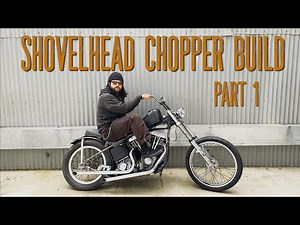 SHOVELHEAD CHOPPER BUILD Pt. 1 | Midnight Shovel