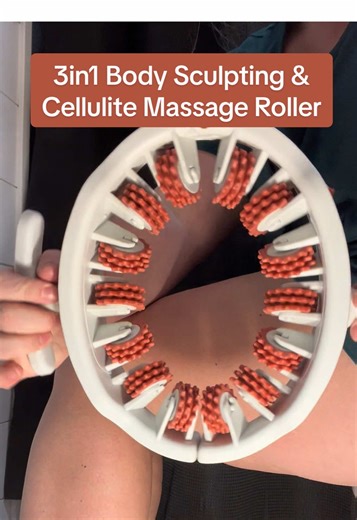 Stop scrolling! ✨ Smooth, sculpt, and relax at home with this 3-in-1 body roller. Perfect for legs, arms, and waist — it boosts circulation, eases tight muscles, and helps reduce the look of cellulite. Self-care just got so easy. 💆‍♀️💖 @Lantronix #cellulite #bodysculpting #massage #TikTokCreatorSearchInsightsIncentive #bodycare