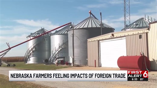Nebraska farmers struggle with trade war impact on crop sales