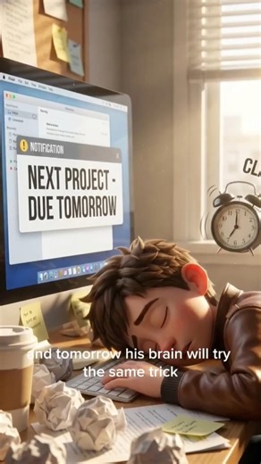 Why Your Brain Waits Until The Last Minute 🧠🔥 (Psychology of Procrastination)