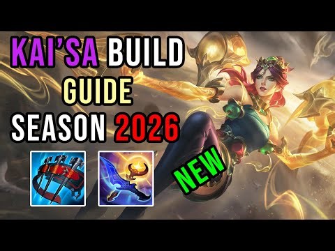 HOW to build Kai'sa in SEASON 2026 | Kai'sa Guide 26.1