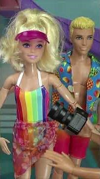 Barbie and Ken Taking Photos 😀😀😀