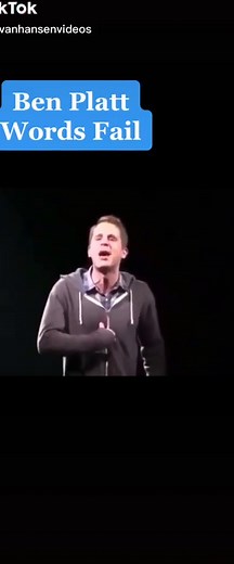 Ben Platt: Words Fail - Dear Evan Hansen Musical Performance