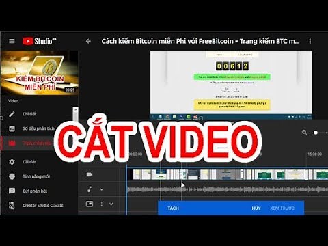 Cách cắt video trên Youtube