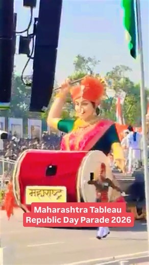 Maharashtra Tableau at Republic Day Parade 2026