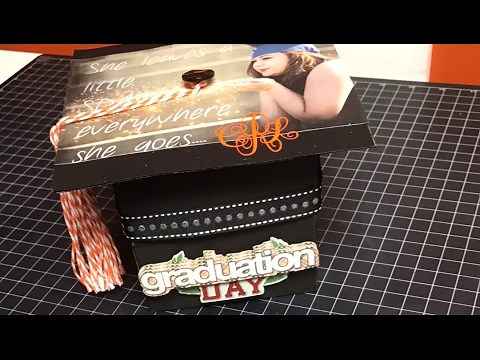 Walk through if the Graduation Explosion Box and New Stamp Set!