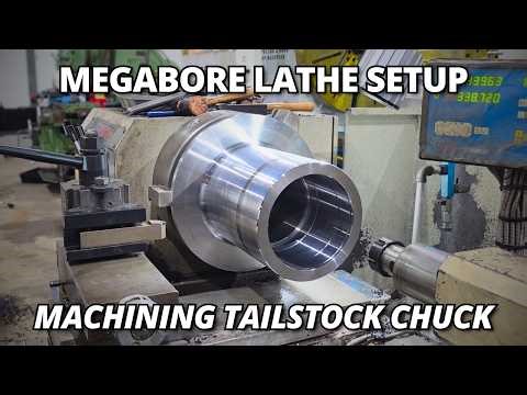 Machining the Heavy Duty Tailstock Chuck for the Megabore Lathe | Part 2