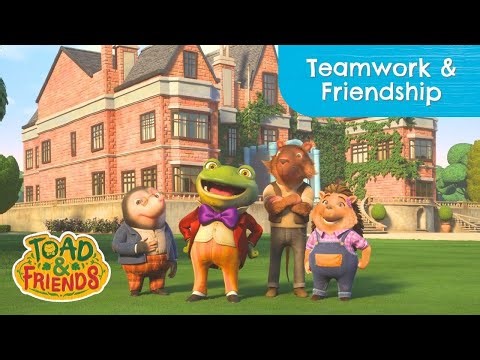 Teamwork & Friendship 🫶🏻 Toad & Friends English Stories For Kids