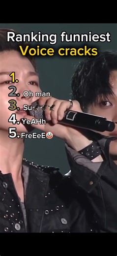 Ranking funniest voice cracks
