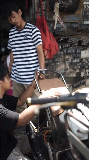 Pembuatan BackRack Motor Custom