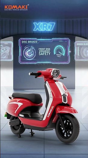 Komaki XR7 | Made for Confident City Riding