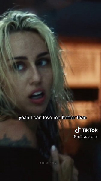 I can love me better than you can —@Miley Cyrus #Flowers 💐 #mileycyrus #miley #endlesssummervacation #esv #lyrics