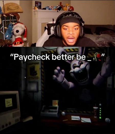 Graveyard Shift at Freddy’s is TERRIFYING #fnaf #jumpscare #horror