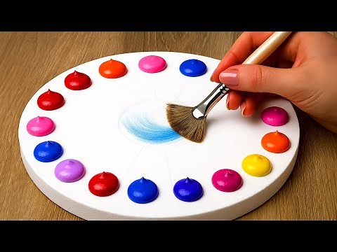 6 Super Simple Acrylic Painting Ideas｜BEST Art Compilation