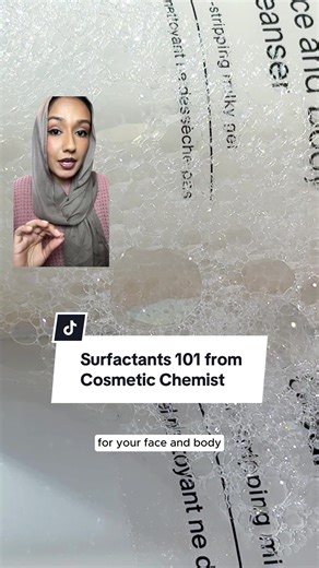 Understanding Surfactants in Skincare