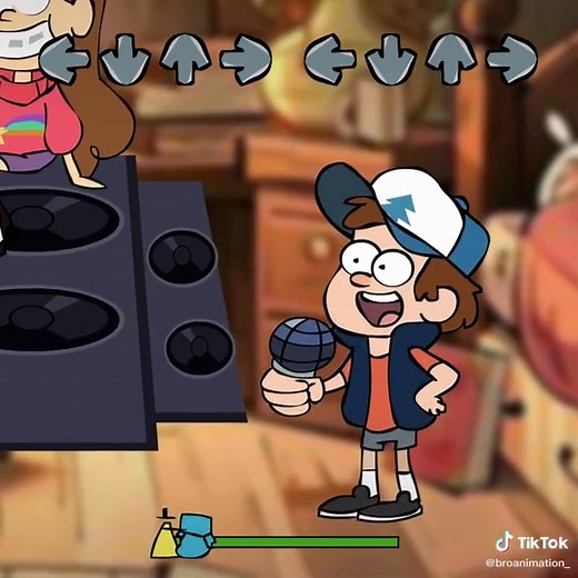 Dipper vs Bill Friday Night Funkin Animation