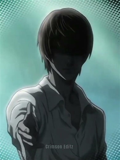 The pure aura of Kira is unmatched | Death Note Edit. #animeedits #deathnote #yagamilight #fyp