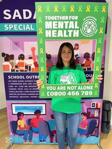 The SADAG team has been part of SACAP Wellness Days across JHB, DBN, PTA and KZN, engaging with students and sharing information about available Mental Health support services. The focus throughout the week has been on open, practical conversations about student Wellbeing and ensuring that young people know where and how to access help when they need it. Thank you to every campus that welcomed us and to the students who took the time to connect and ask questions. If you or someone you know needs