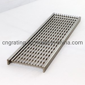 [Hot Item] Stainless Steel Heelguard Wedge Wire Grate  External / Internal Pathway  Trench Drain  Cover Shower Kit Grating Drainage