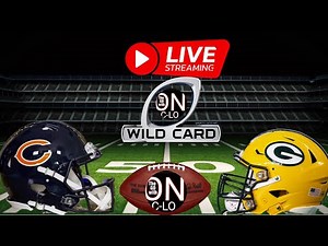 🔴Chicago Bears vs Green Bay Packers. Live Wild Card NFL Football.Live Play by Play. Livestream.
