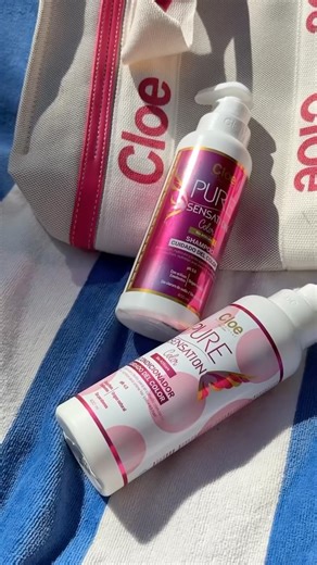 Camila Acuña on Instagram: "Amo que las marcas creen su merch ✨ esta hermosa esta totebag para este verano 🤍 #pelo #cuidadocabello #mascarillacapilar #beauty #regalo @cloeprofessional_chile"