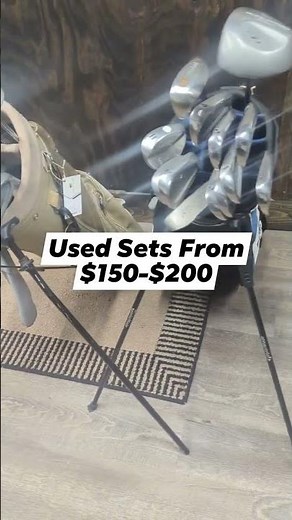 Used Sets of Clubs for Sale at The Golf Shop