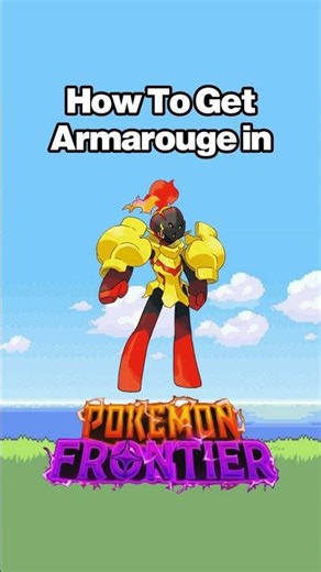 How To Get ARMAROUGE in Pokémon Brick Bronze Frontier! #roblox #pokemonbrickbronze