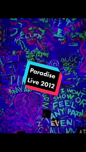Coldplay Paradise Live Performance in Paris 2012