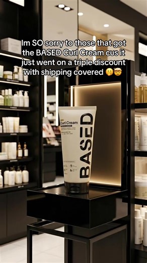 BASED Curl Cream #tiktokshopcreatorpicks #tiktokshopholidayhaul #TikTokShopJumpstartSale